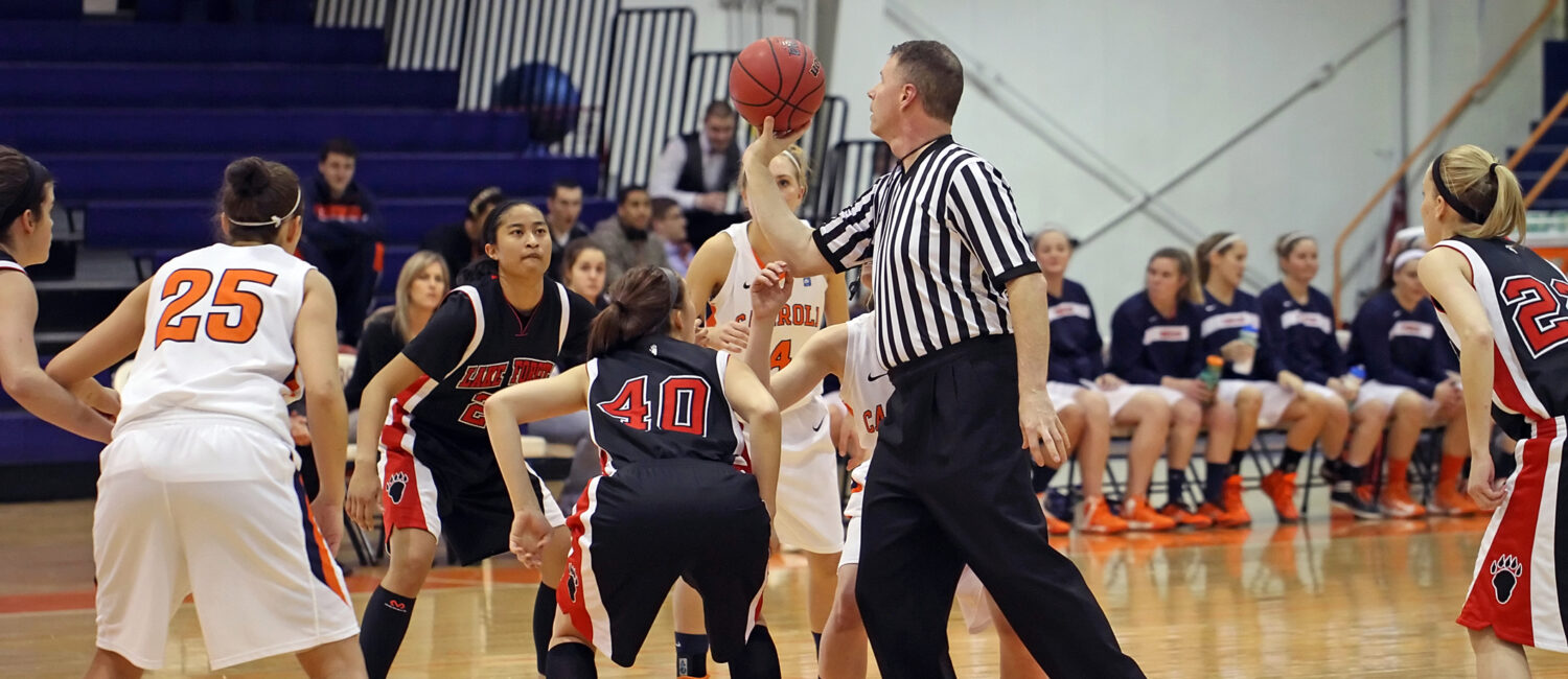 girls basketball game